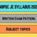 WBPSC JE Syllabus 2025_20250327_060323_0000